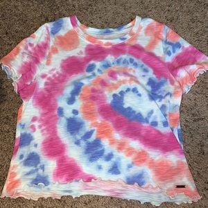 Hollister tie dye tee shirt